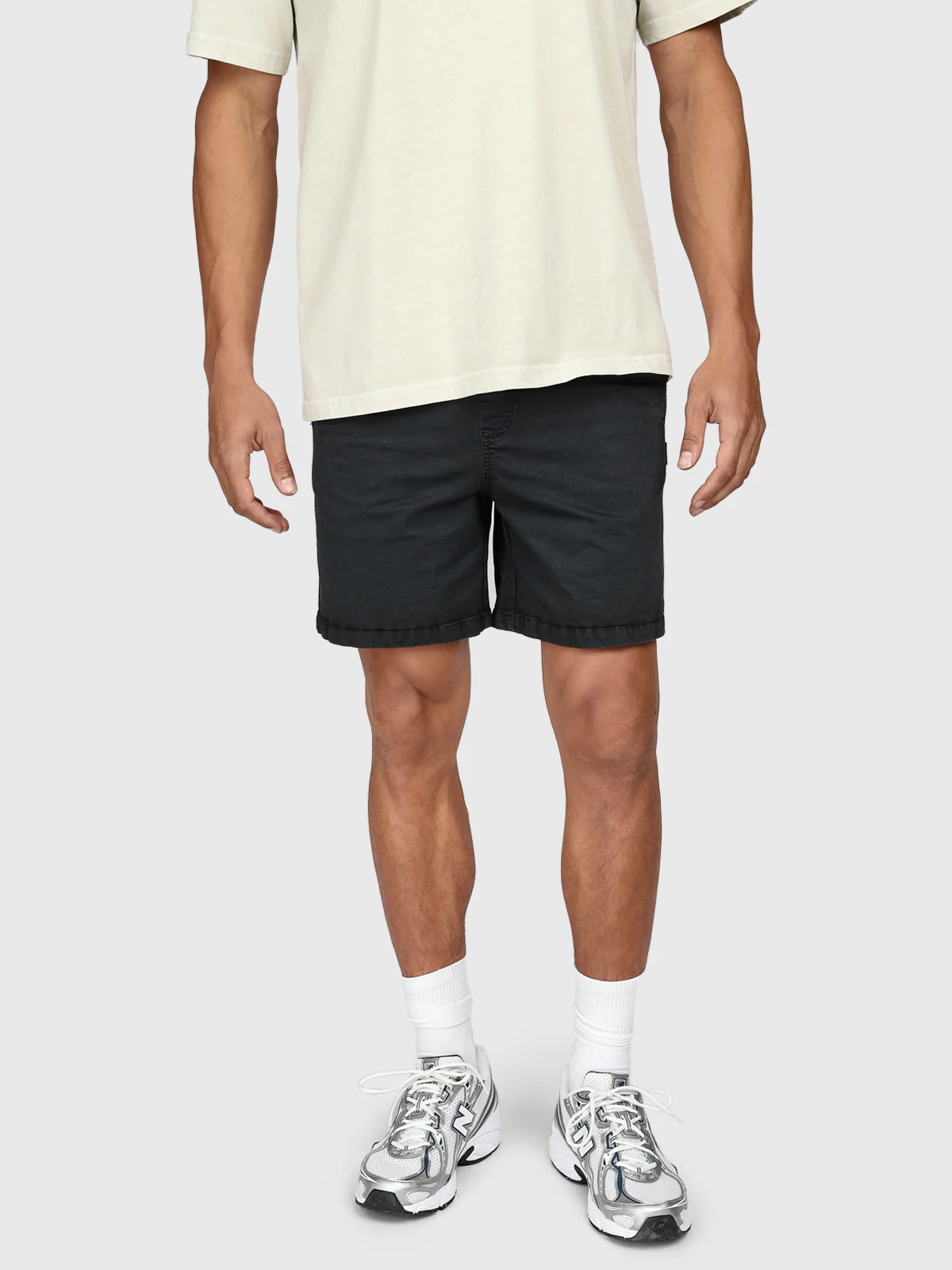 Alec Men Walk Shorts | Black - Image 3