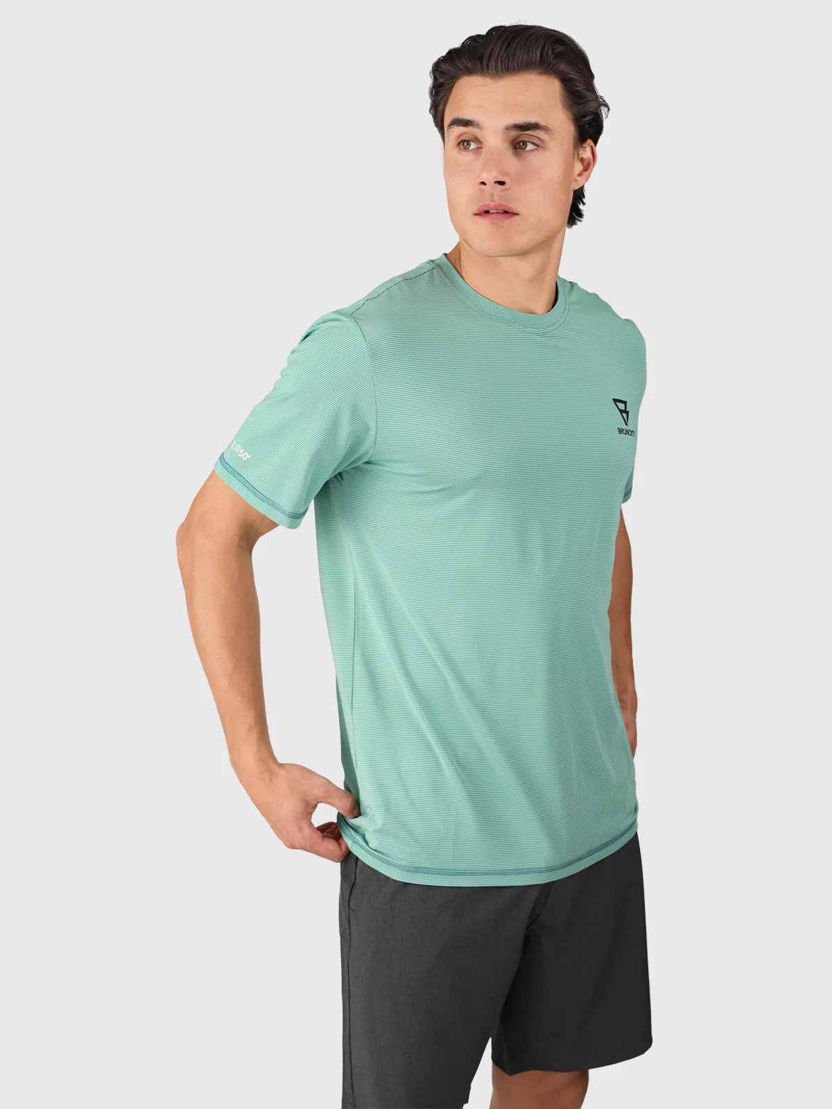 Aquarider Men Quick-Dry T-shirt | Bottle Green - Image 3