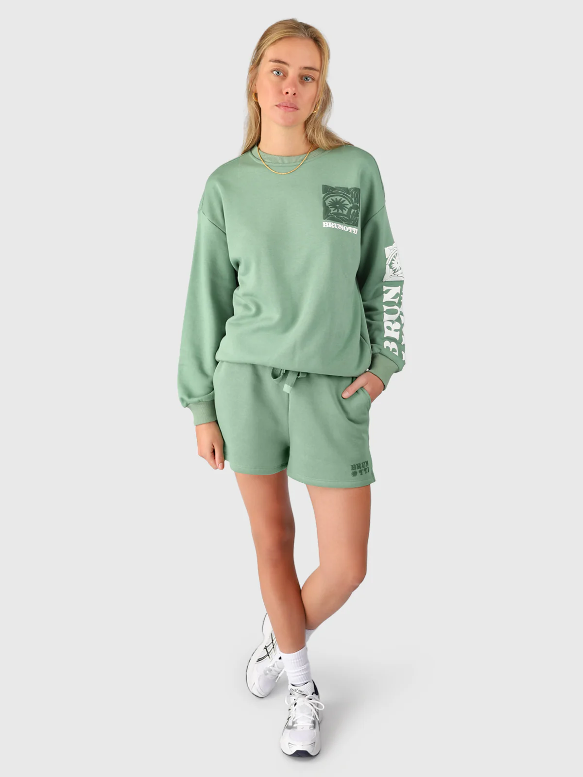 Ari Women Sweater | Eucalyptus - Image 5