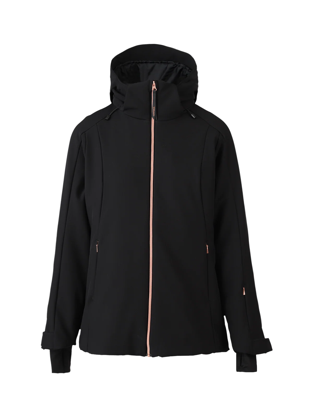 Aria Women Softshell Snow Jacket | Black - Image 15