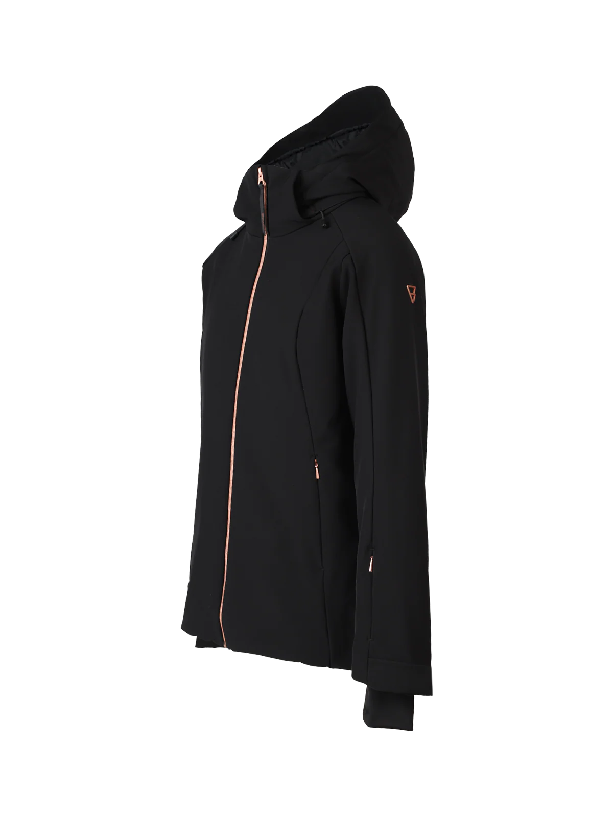 Aria Women Softshell Snow Jacket | Black - Image 17