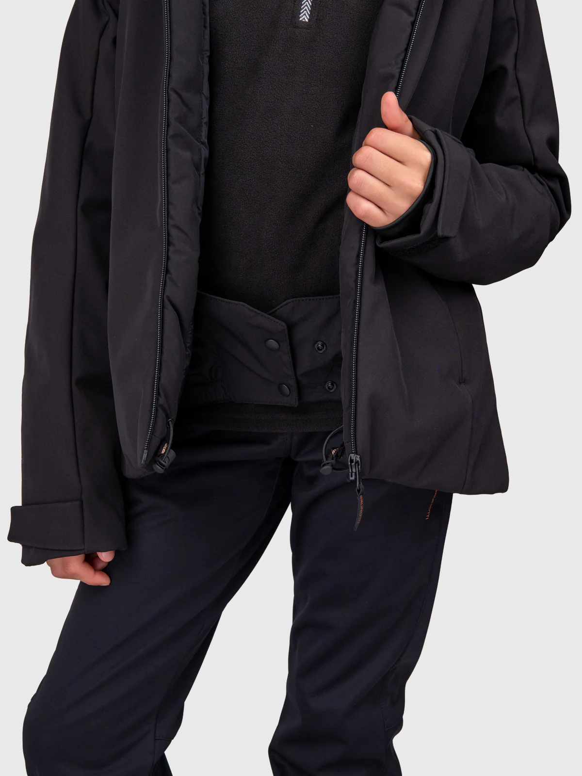 Ariasy Girls Softshell Jacket | Black - Image 6