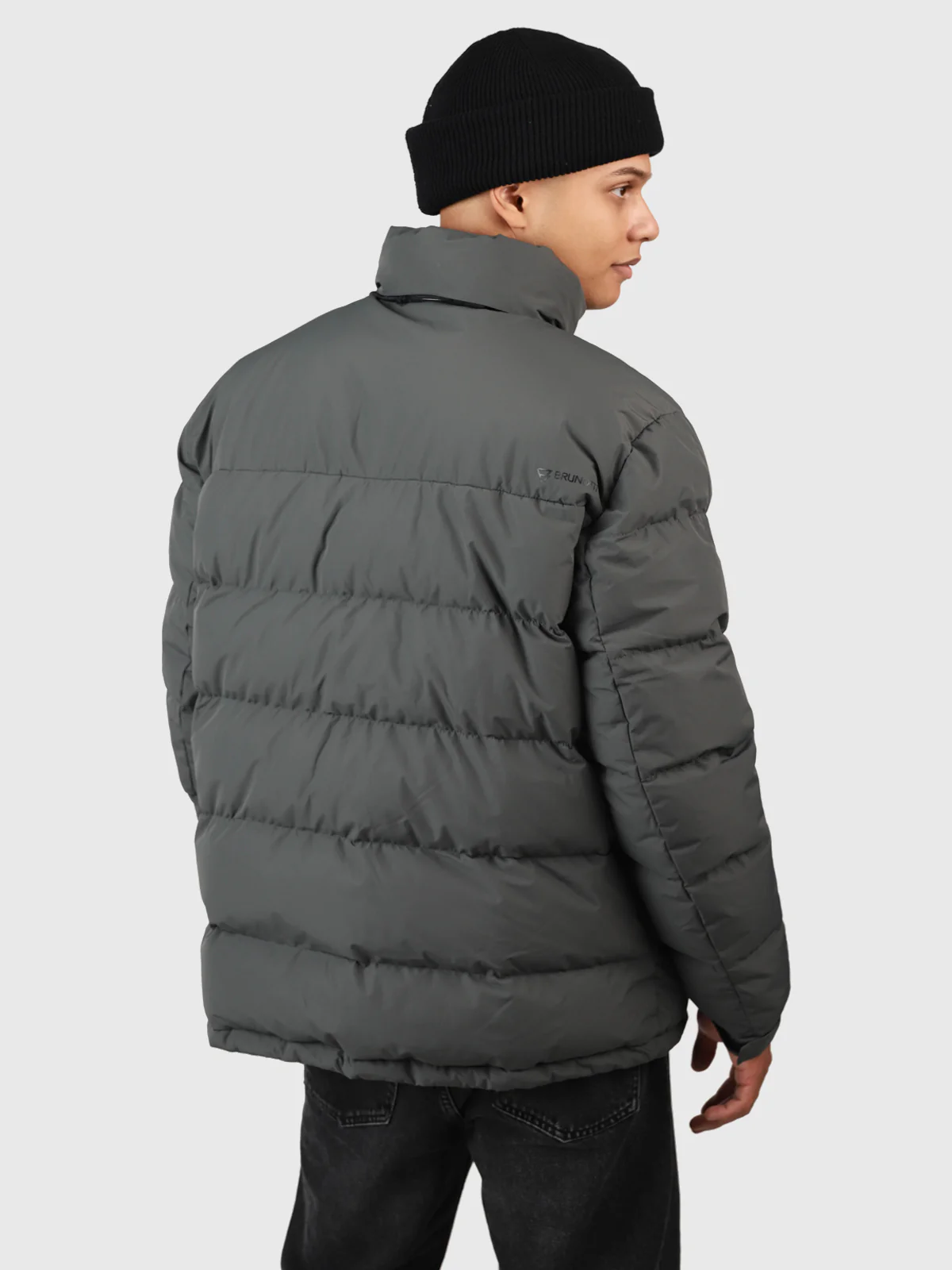Bardigan Men Puffer Jacket | Mud Green - Image 3