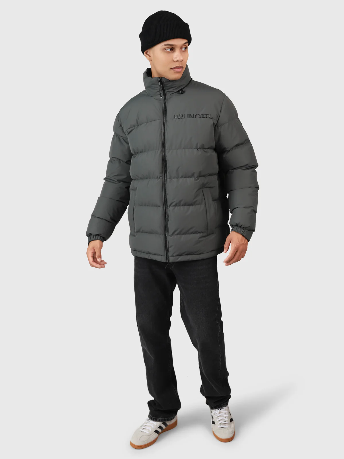 Bardigan Men Puffer Jacket | Mud Green - Image 6