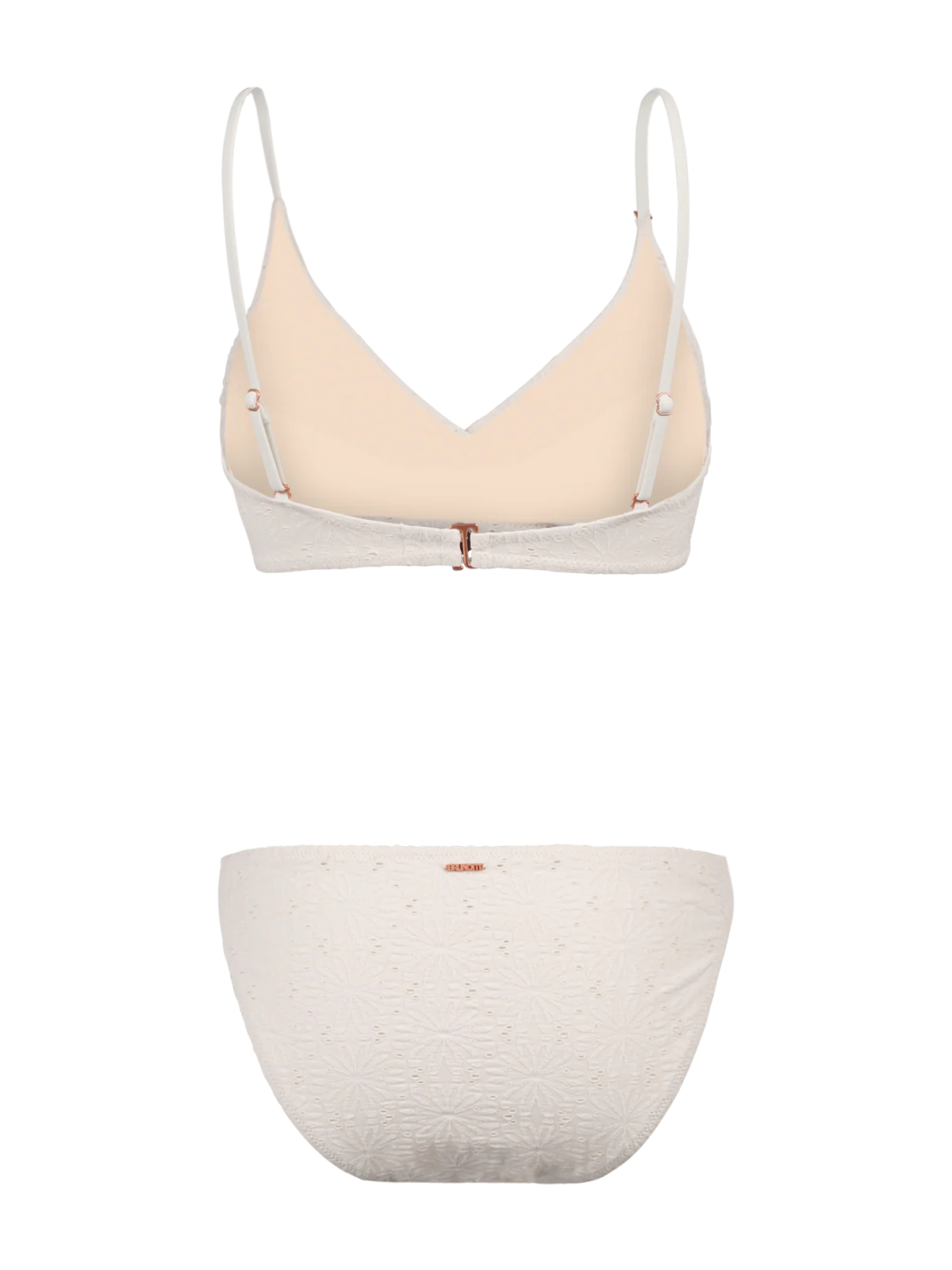 Bella-Broderie Women Bralette Bikini Set | Snow - Image 10