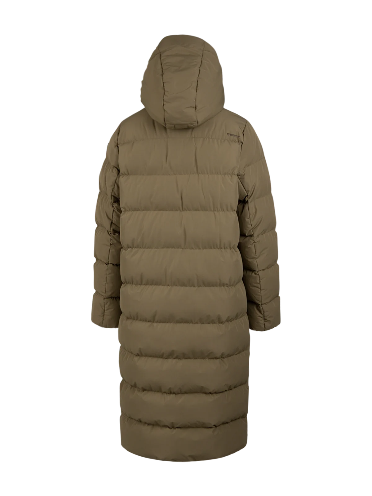 Bigsur Women Long Puffer Jacket | Dusky Green - Image 8
