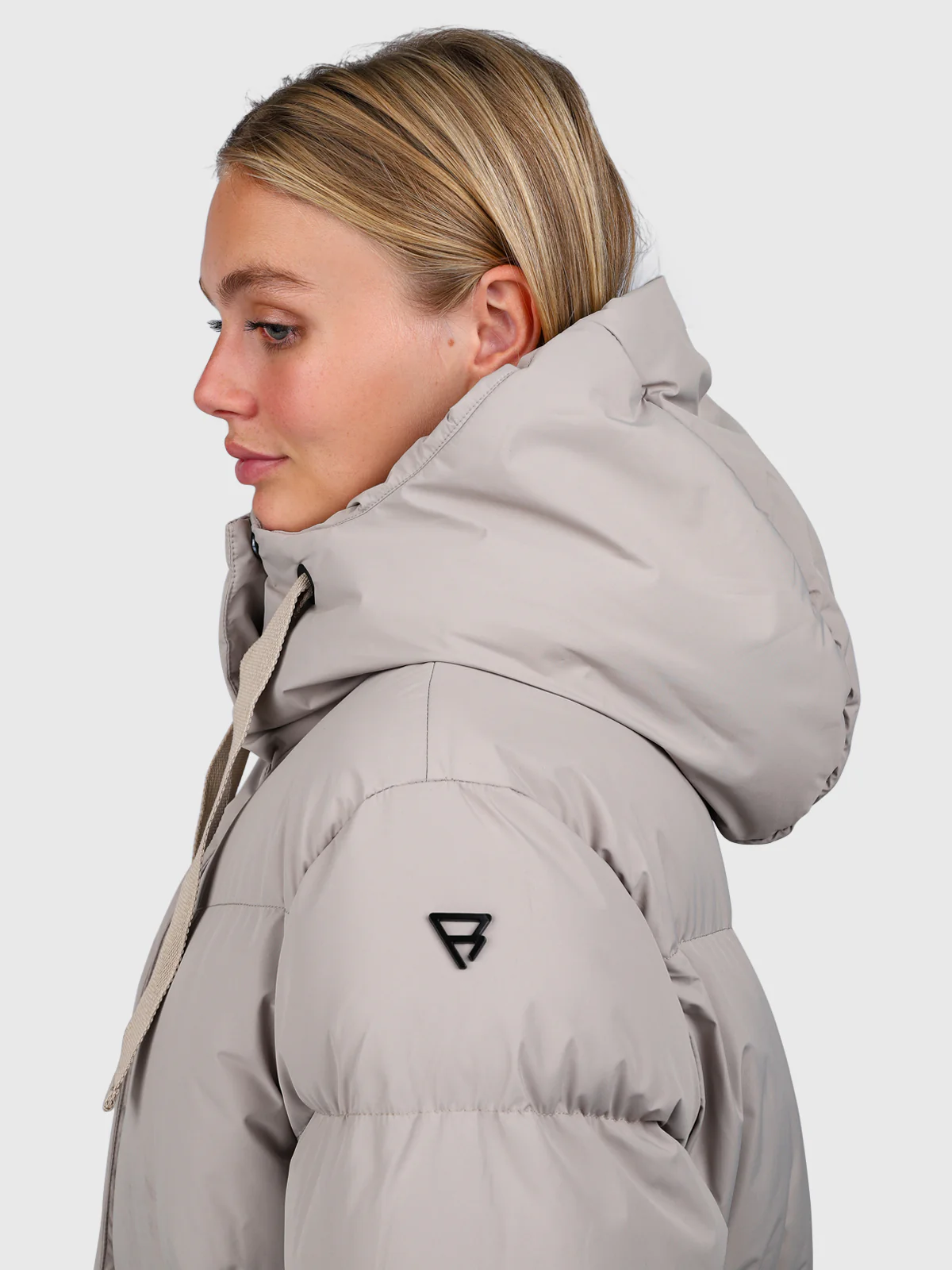 Bigsury Women Long Puffer Jacket | Fungi - Image 13