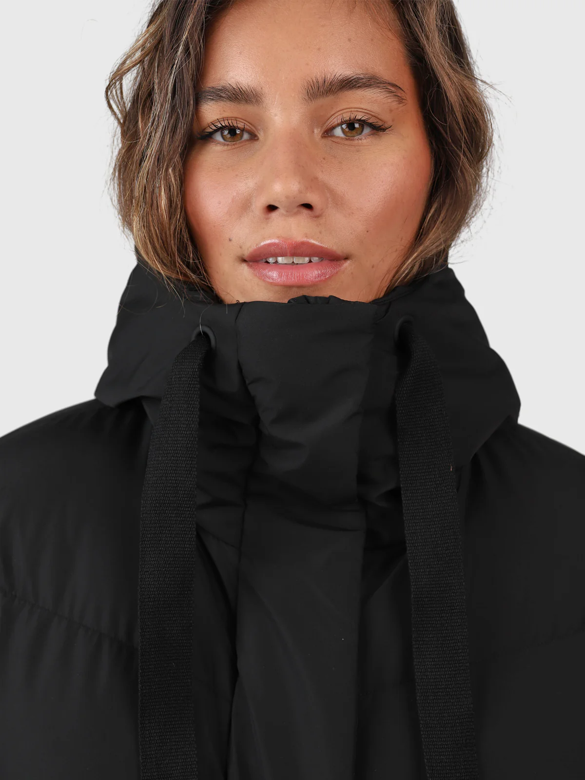 Bigsury Women Long Puffer Coat | Black - Image 10