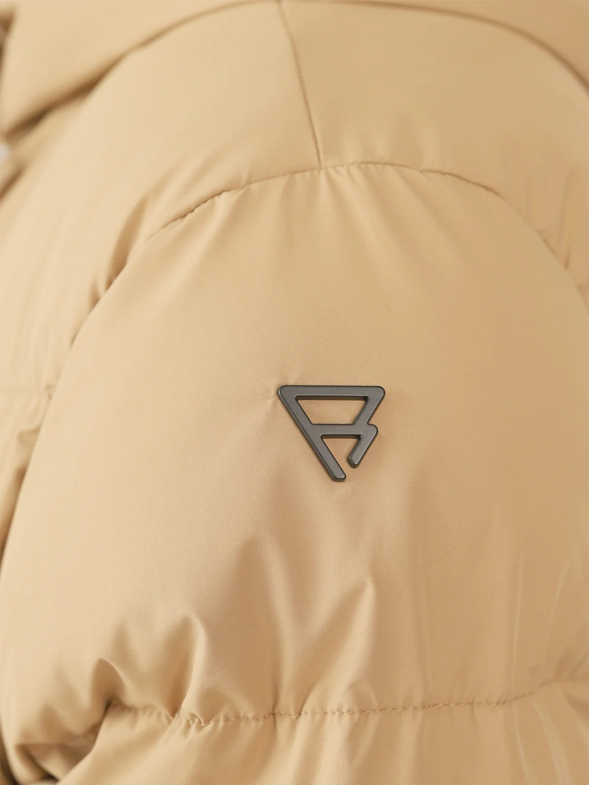 Bigsury Women Long Puffer Coat | Desert - Image 12