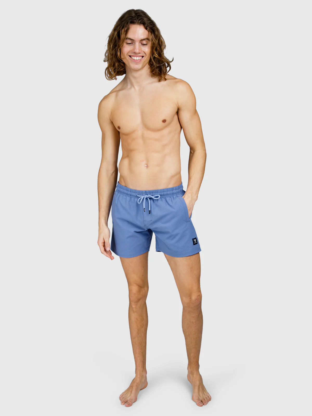 Boaz Men Swim Shorts | Grayblue - Image 5