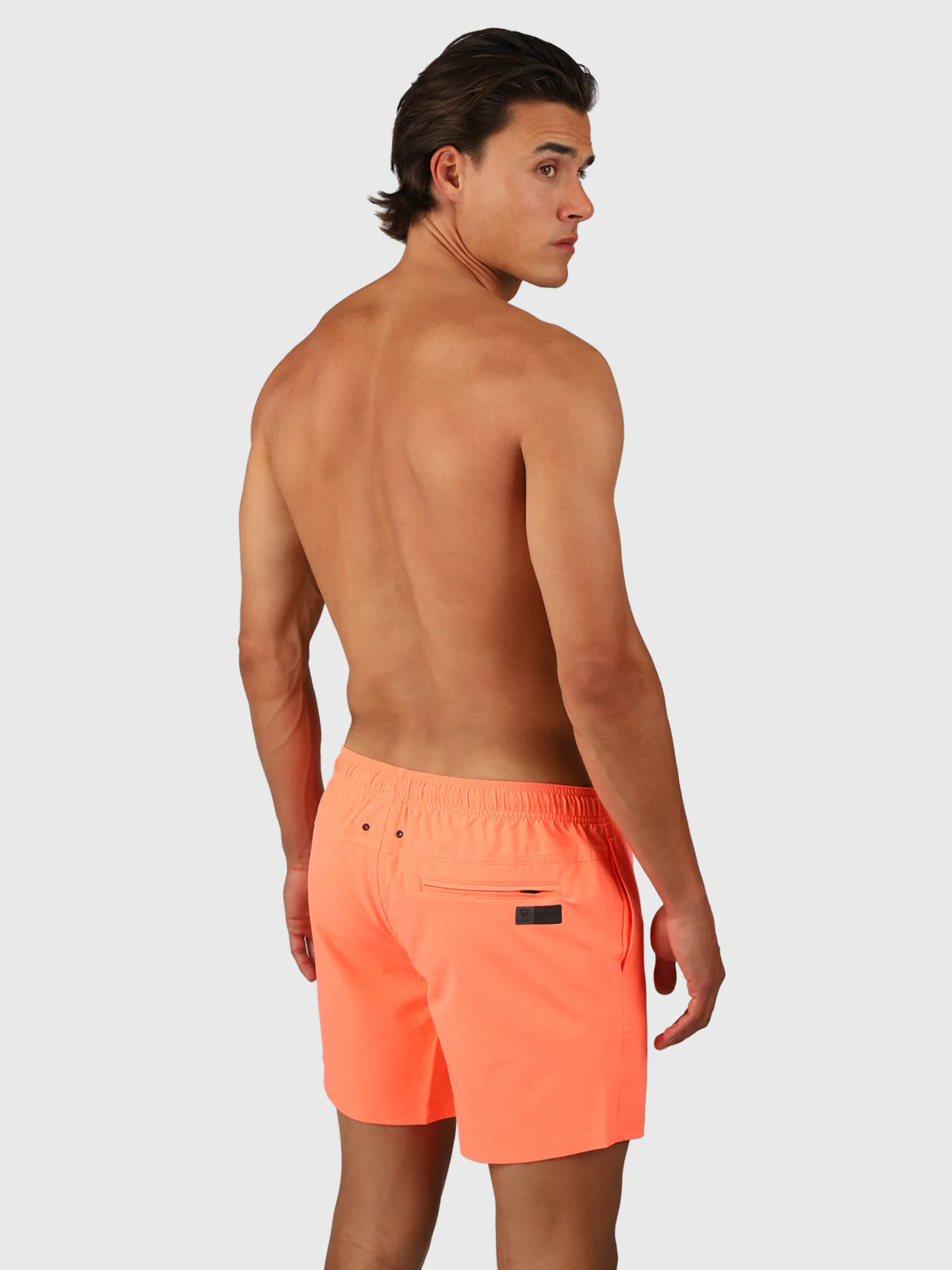 Bru-conic Men Swim Shorts | Flamingo - Image 3