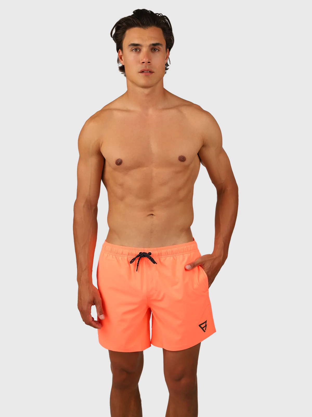Bru-conic Men Swim Shorts | Flamingo - Image 5