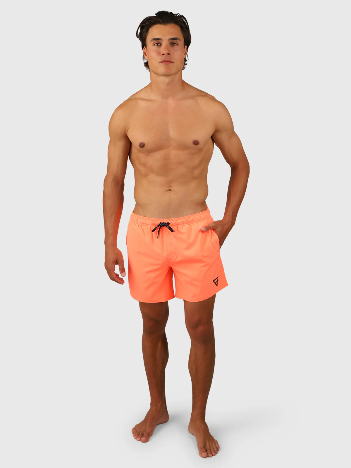 Bru-conic Men Swim Shorts | Flamingo - Image 6