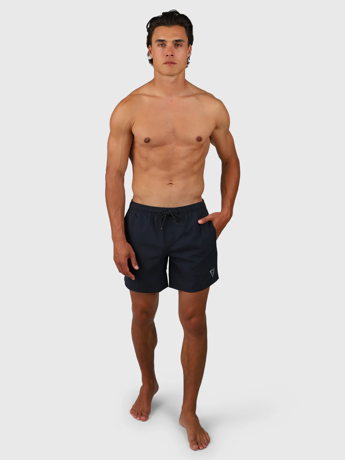Bru-conic Men Swim Shorts | Navy - Image 6