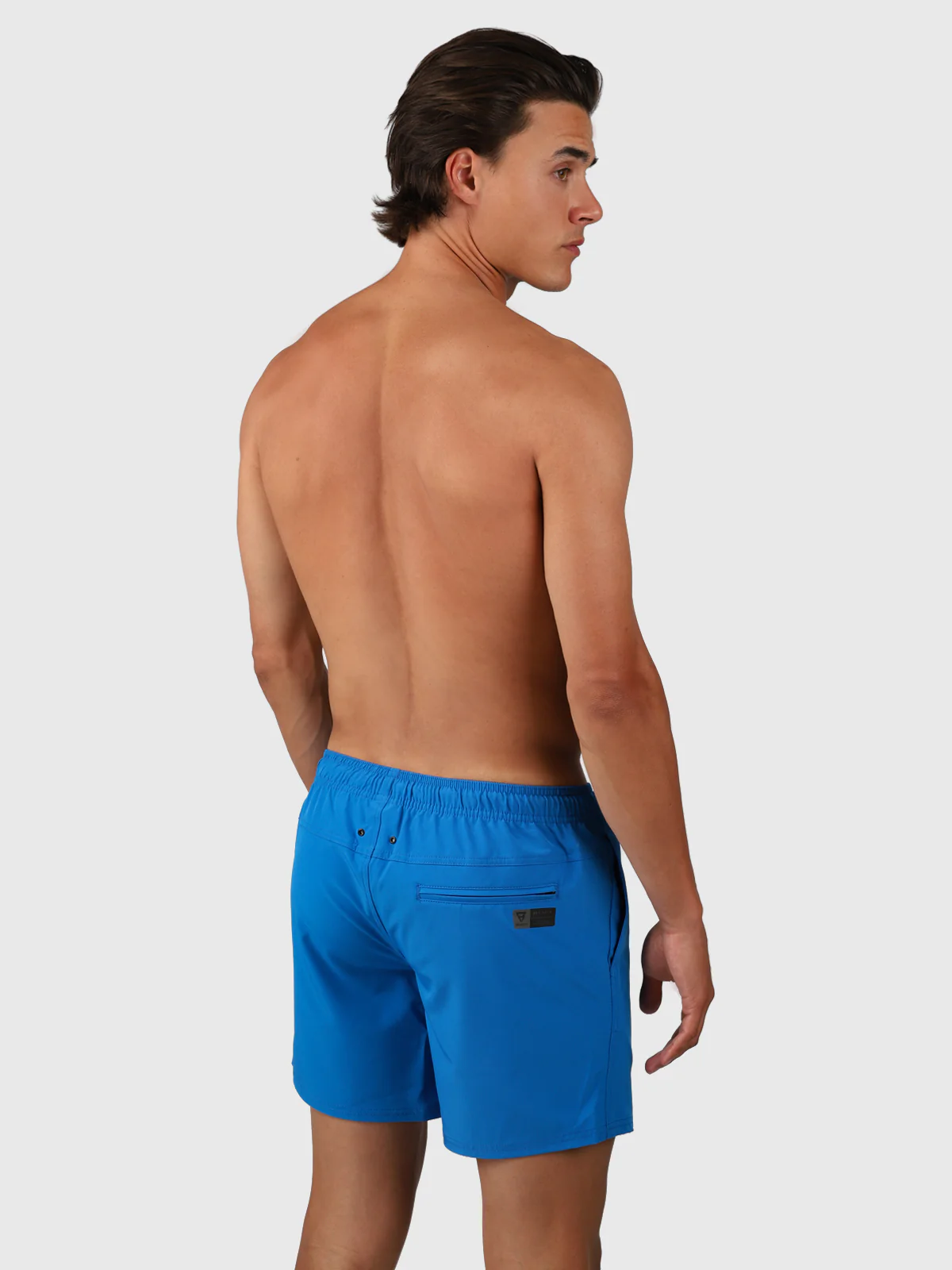 Bru-conic Men Swim Shorts | Neon Blue - Image 3