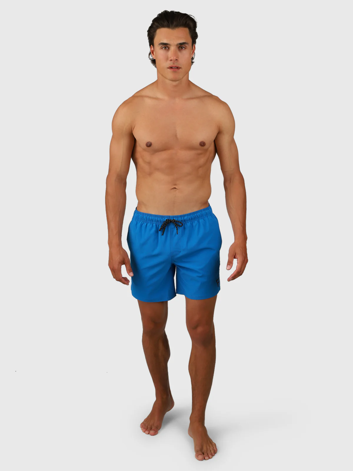 Bru-conic Men Swim Shorts | Neon Blue - Image 6