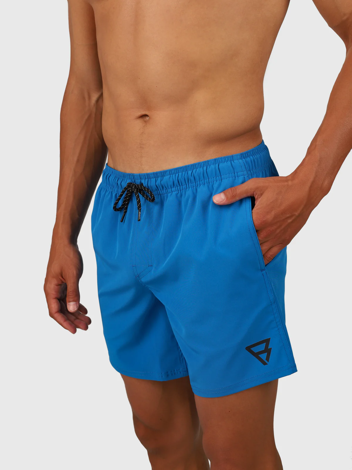 Bru-conic Men Swim Shorts | Neon Blue - Image 7