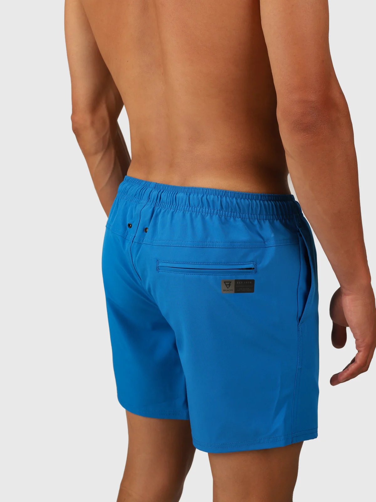 Bru-conic Men Swim Shorts | Neon Blue - Image 8