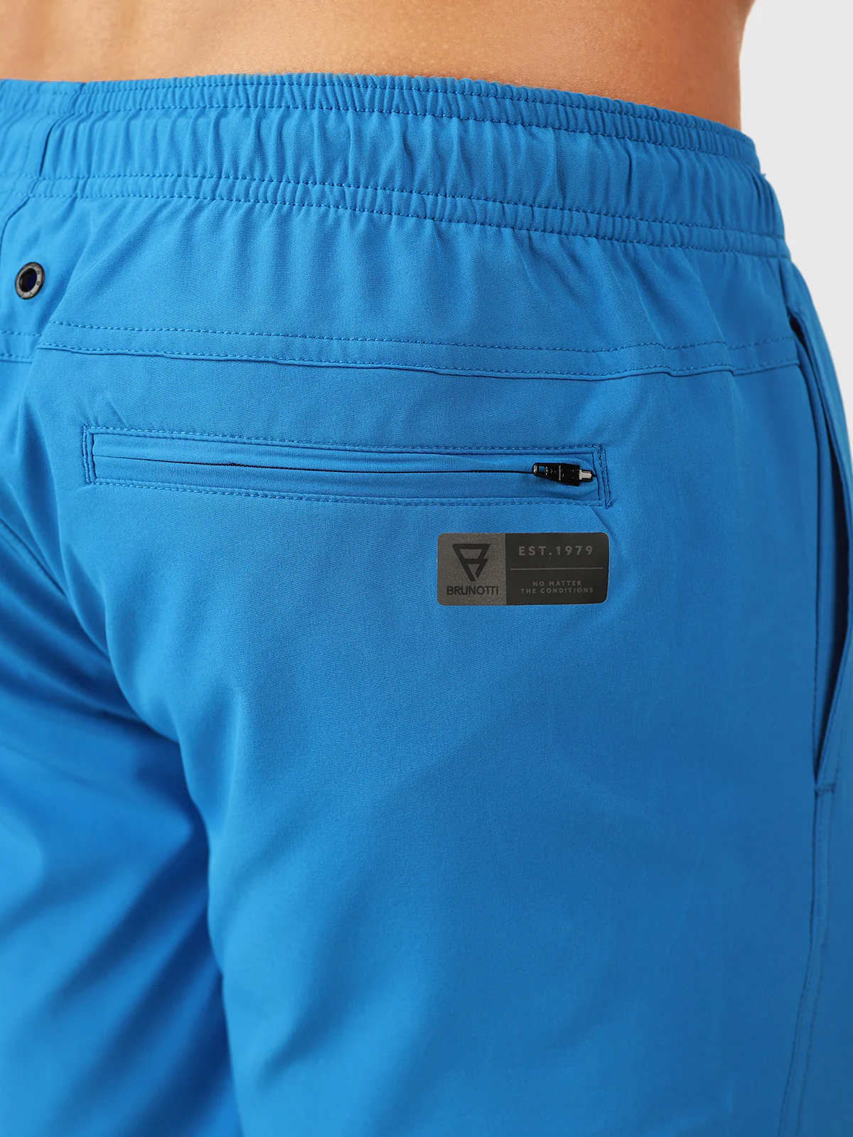 Bru-conic Men Swim Shorts | Neon Blue - Image 9