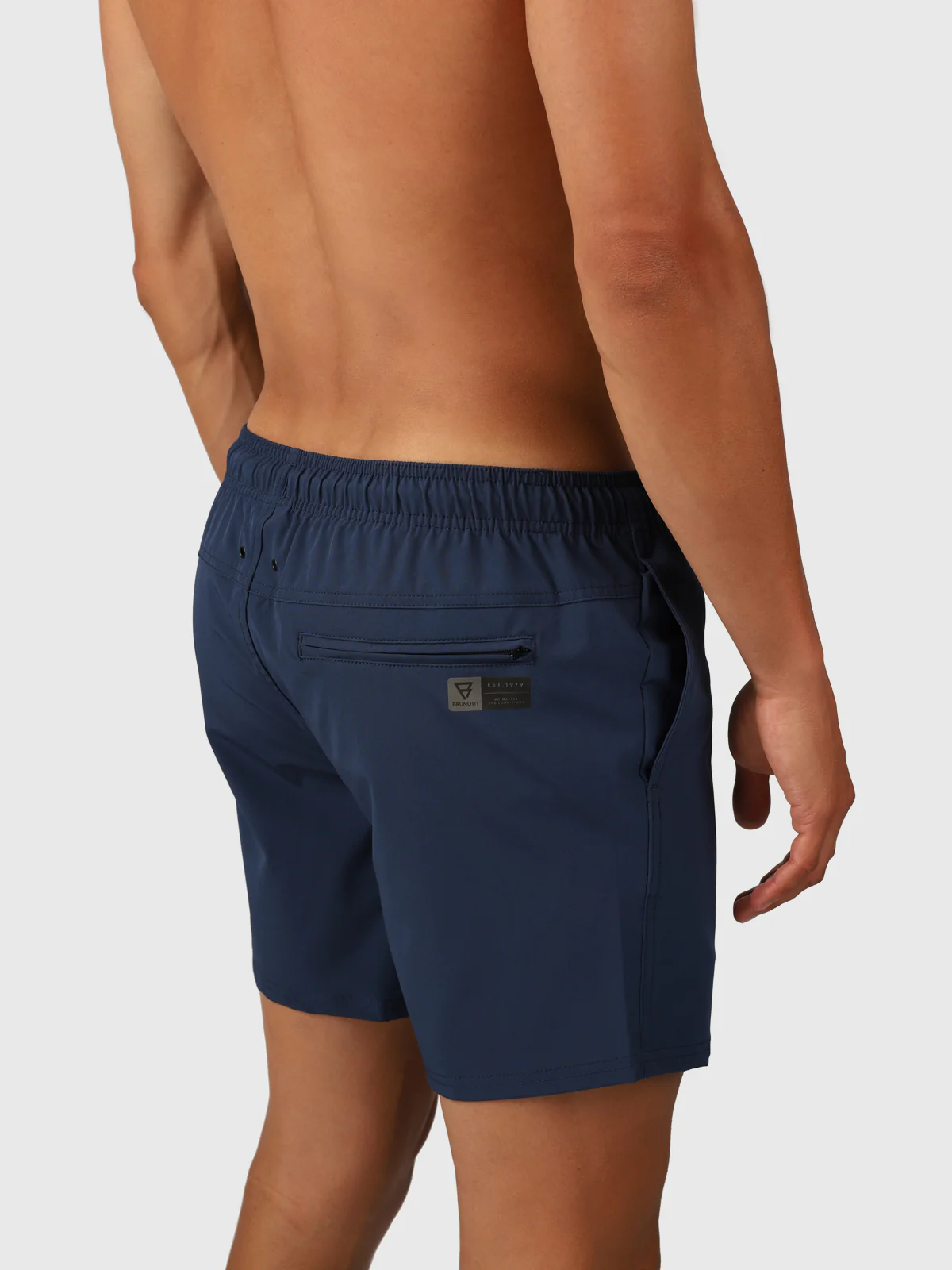 Bru-conic Men Swim Shorts | Night Blue - Image 7