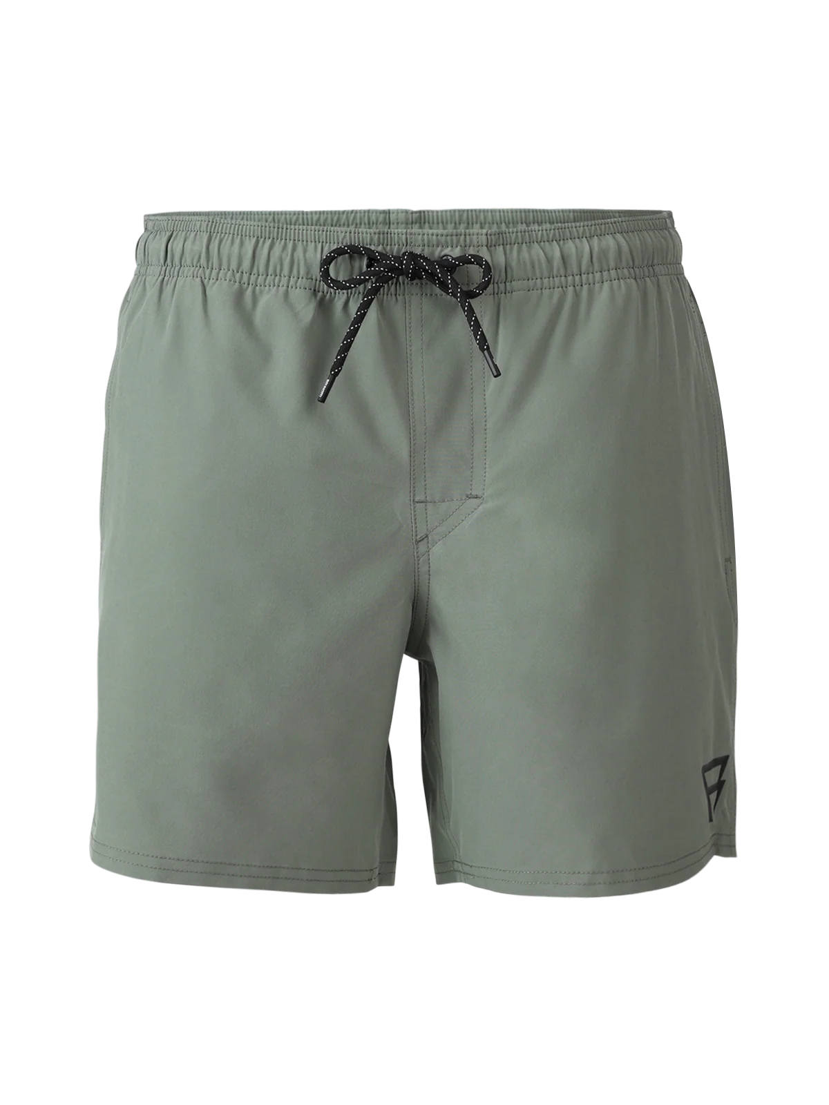 Bru-conic Men Swim Shorts | Vintage Green - Image 7