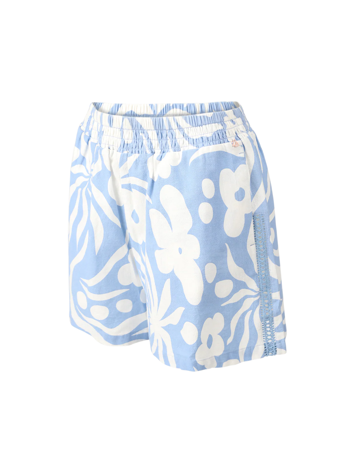 Candice-Swirl Women Shorts | Bluebell - Image 10