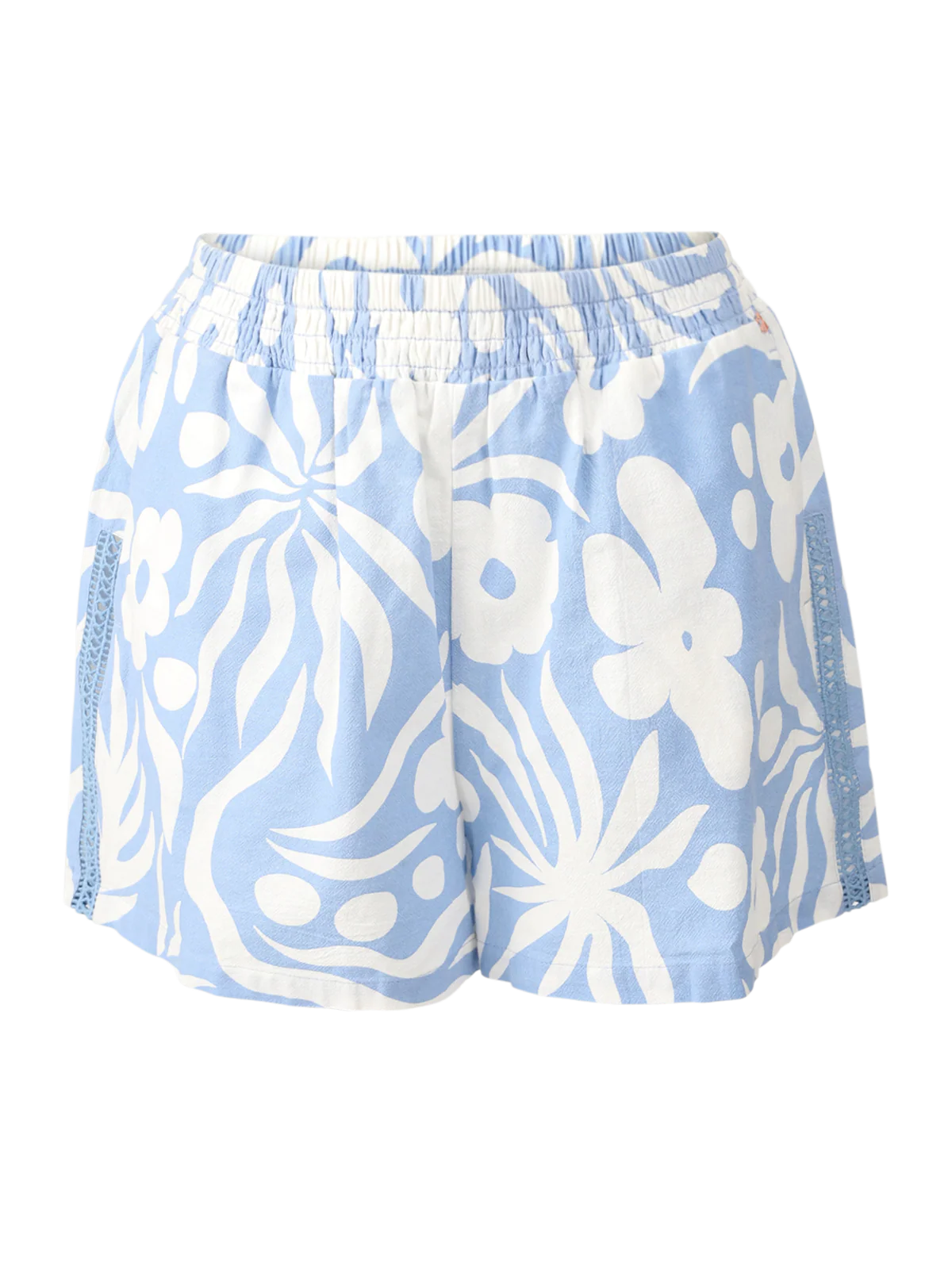 Candice-Swirl Women Shorts | Bluebell - Image 8