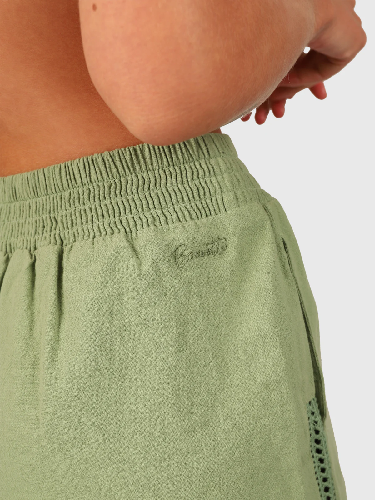 Candice Women Shorts | Eucalyptus - Image 9