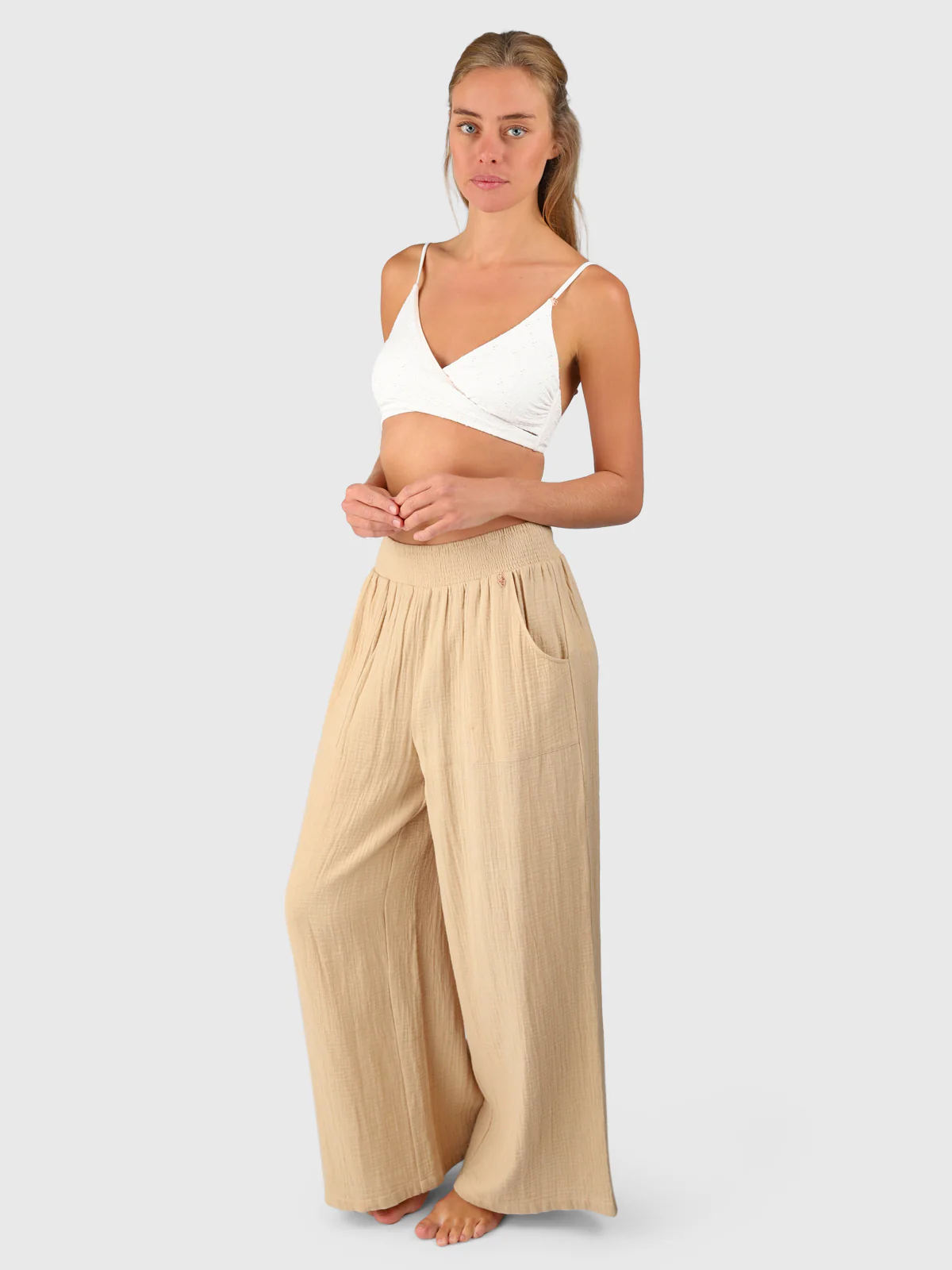 Catalina Women Pants | Beige - Image 5
