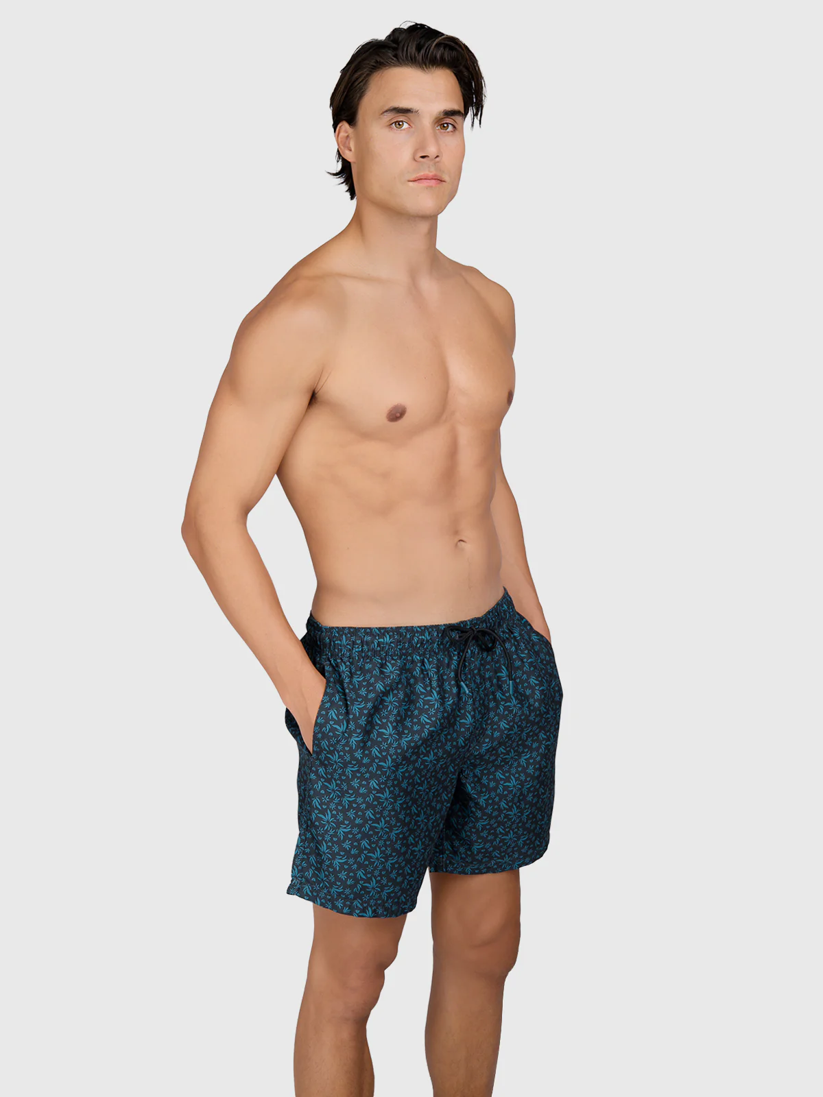 Cester-Mini Men Swim Shorts | Pirate Black - Image 3