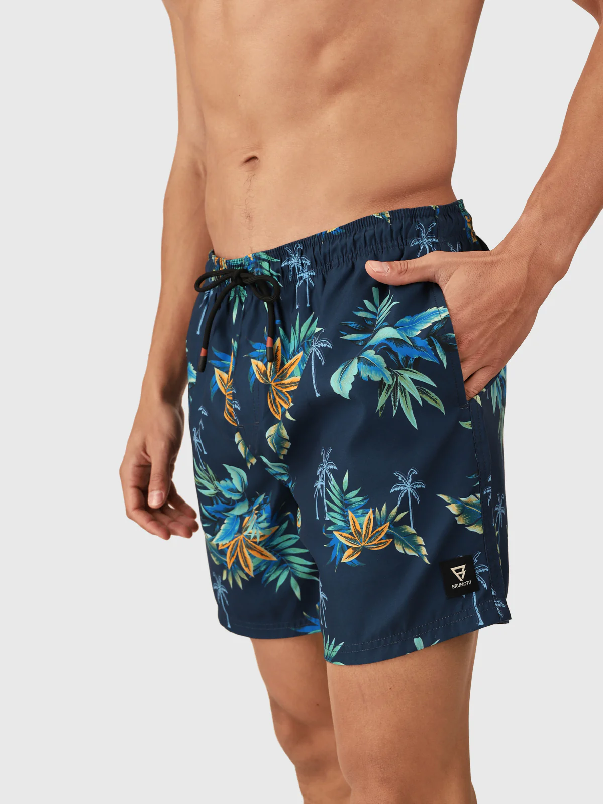 Cester-Tropicana Men Swim Shorts | Night Blue - Image 2