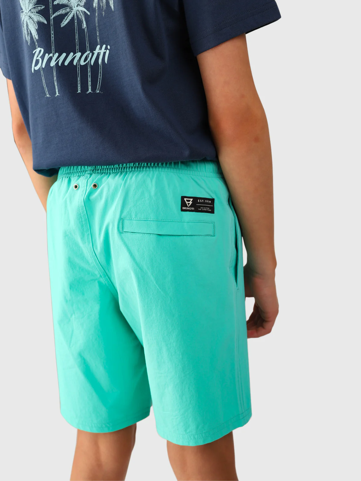 Cestery Boys Swim Shorts | Caribean Green - Image 6