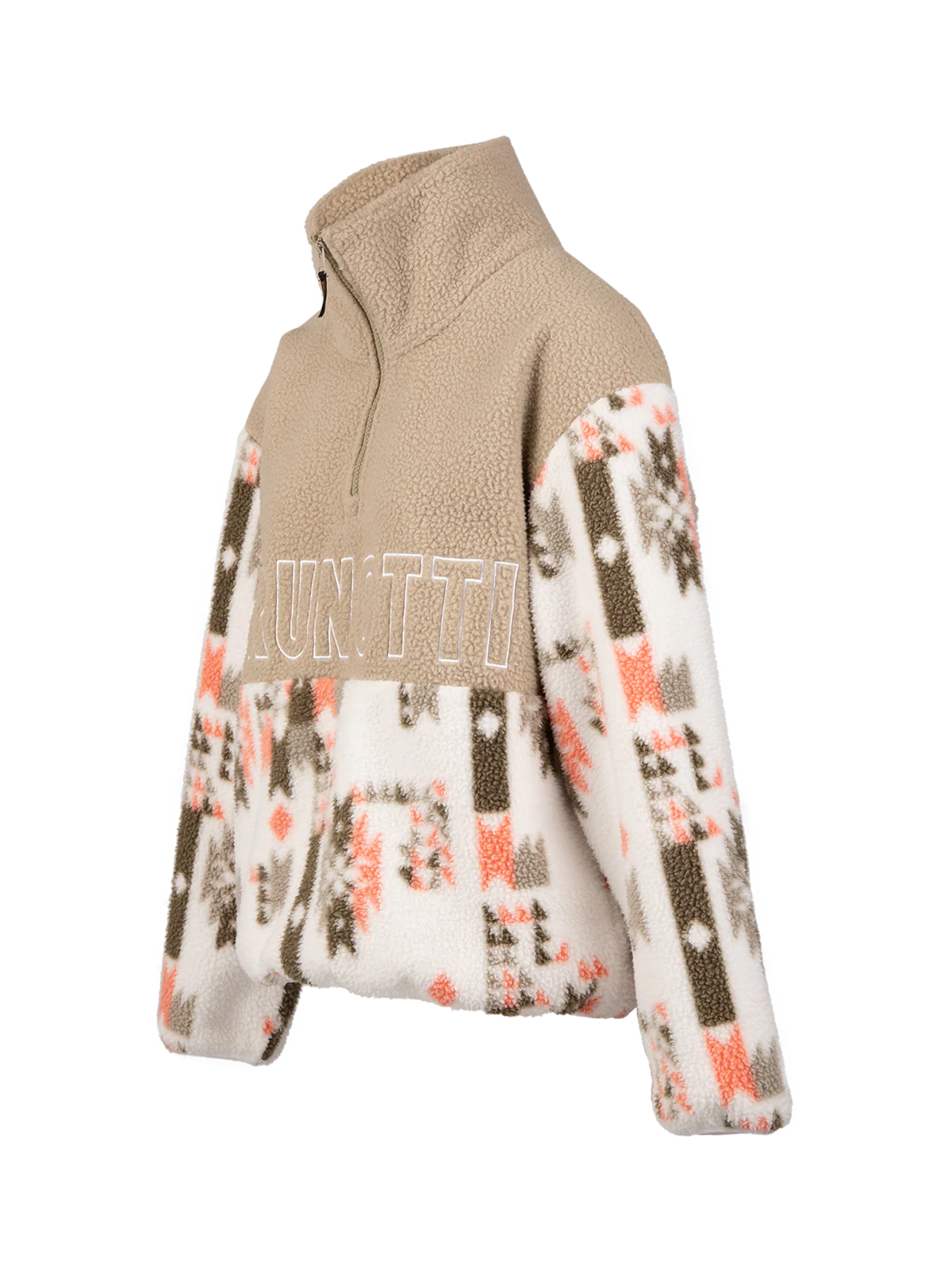 Chondra-Print Women Fleece | Siberia Fungi - Image 9