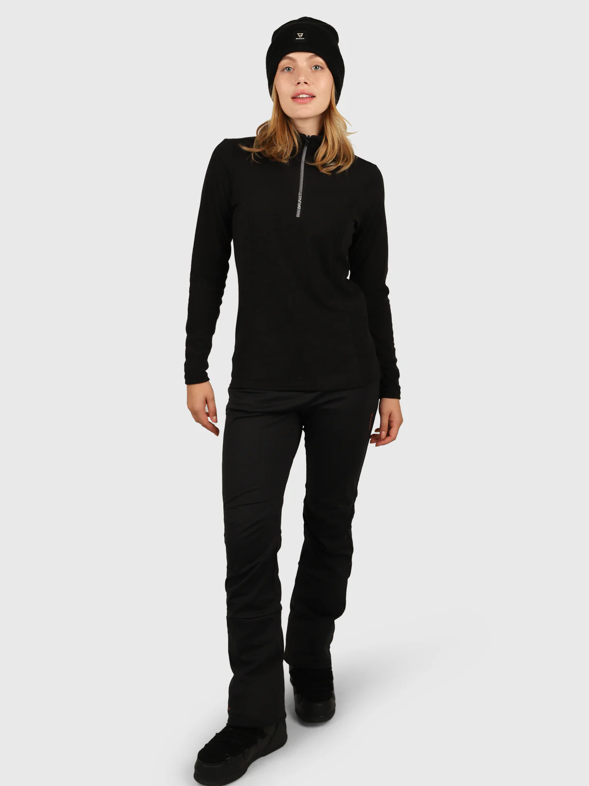 Coldlake-N Women Softshell Snow Pants | Black - Image 2