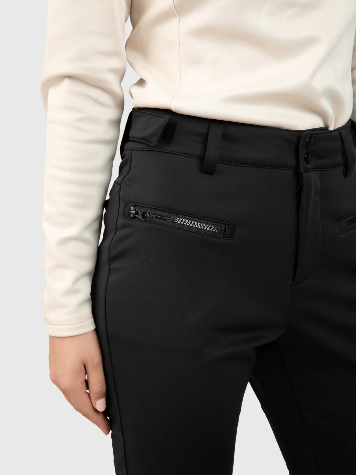 Coldlake-N Women Softshell Snow Pants | Black - Image 8
