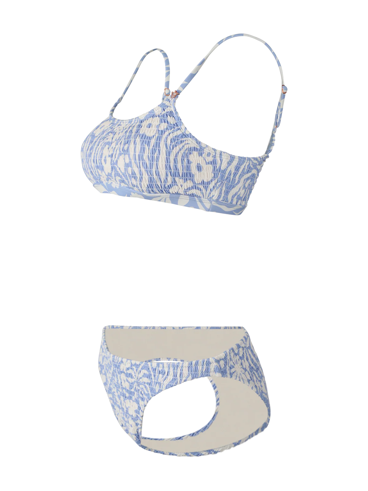 Cruzin-Swirl Women Bralette Bikini | Bluebell - Image 11