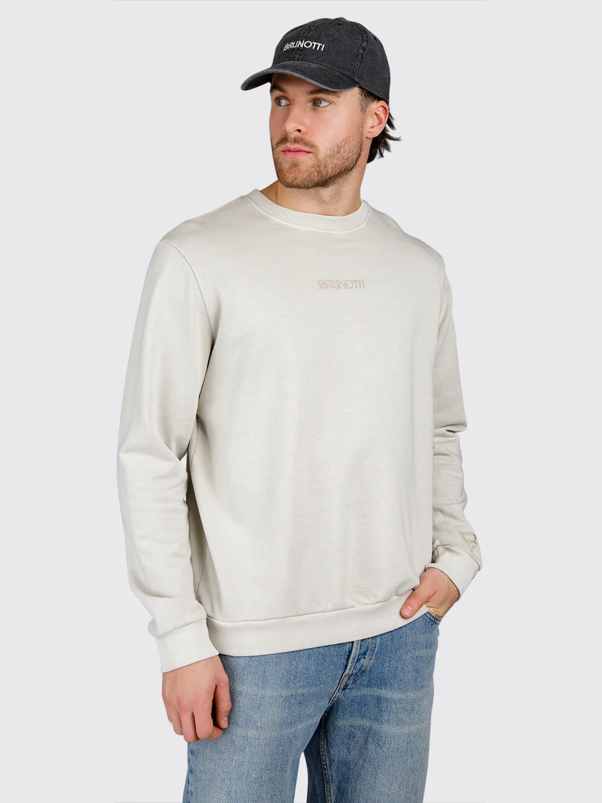 Esseries Men Sweater | Feather Grey - Image 3
