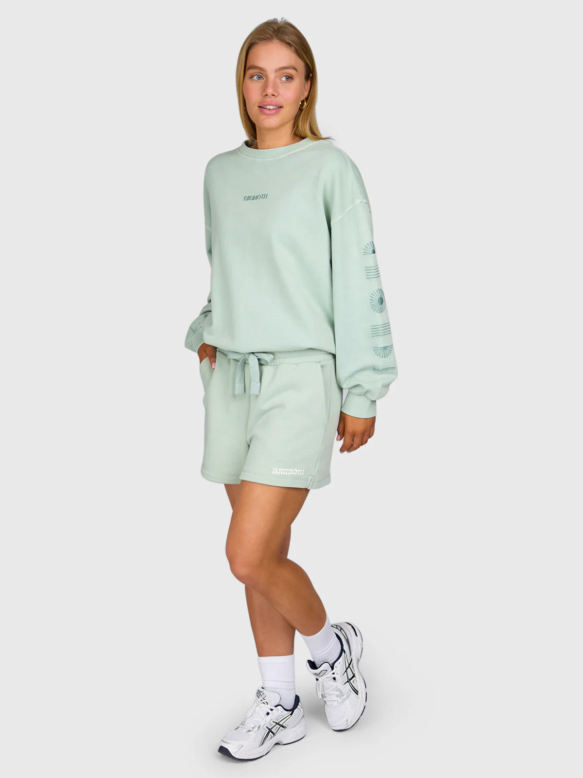 Esseries Women Sweater | Aqua Grey - Image 6