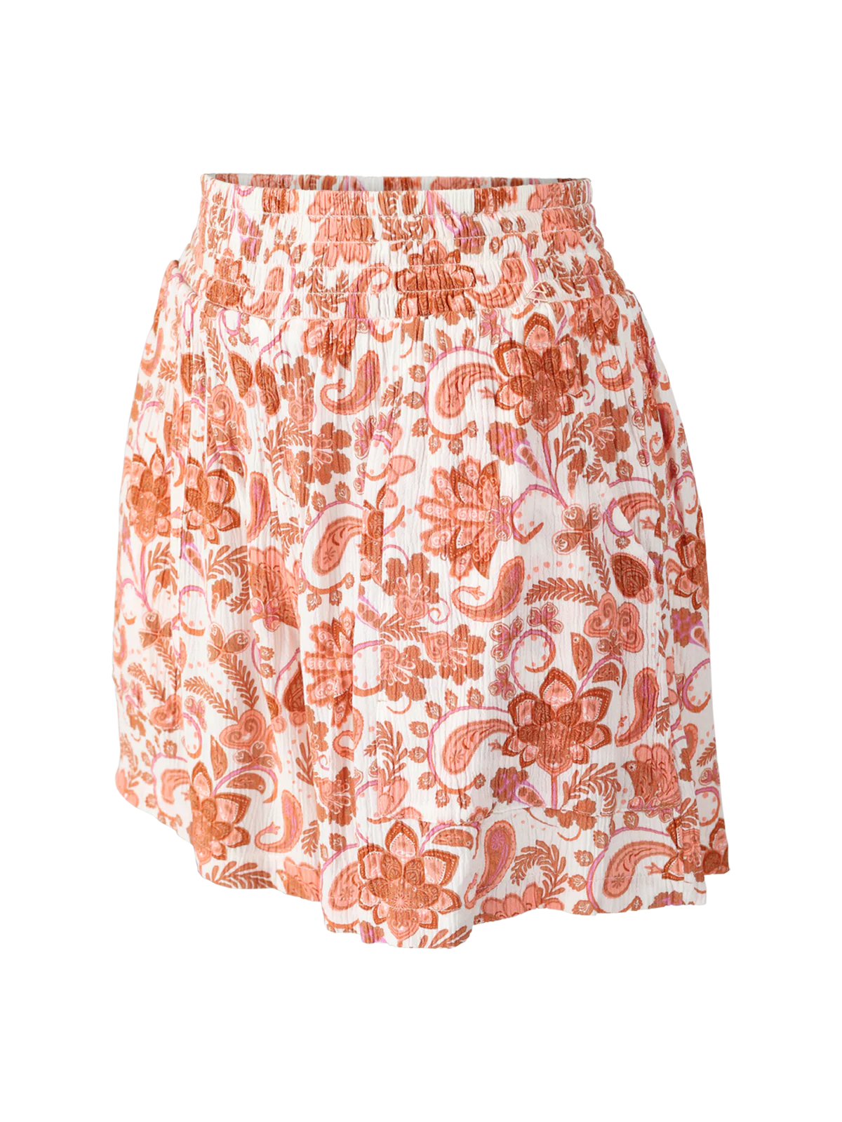 Essia-Paisley Women Shorts | Snow - Image 8