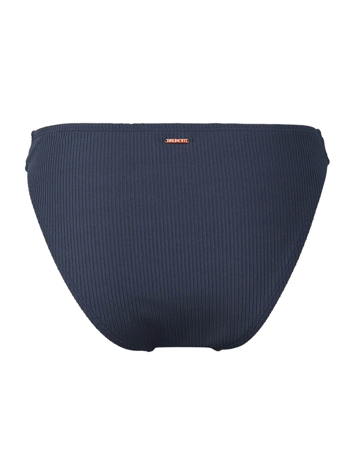 Flores-Rib Women High Waist Bikini Bottom | Indigo Blue - Image 8