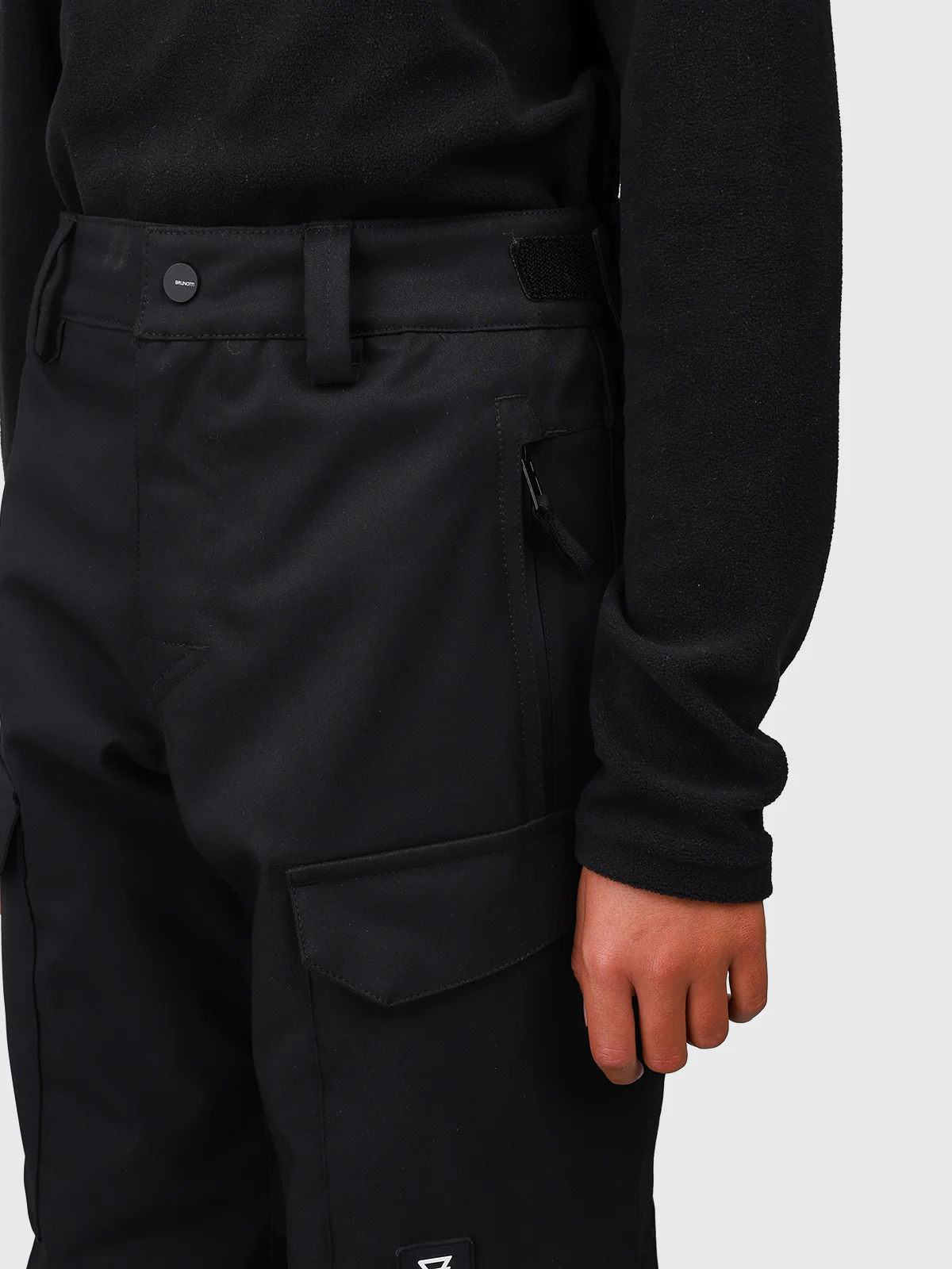Footraily-Cargo Boys Snow Pants | Black - Image 5