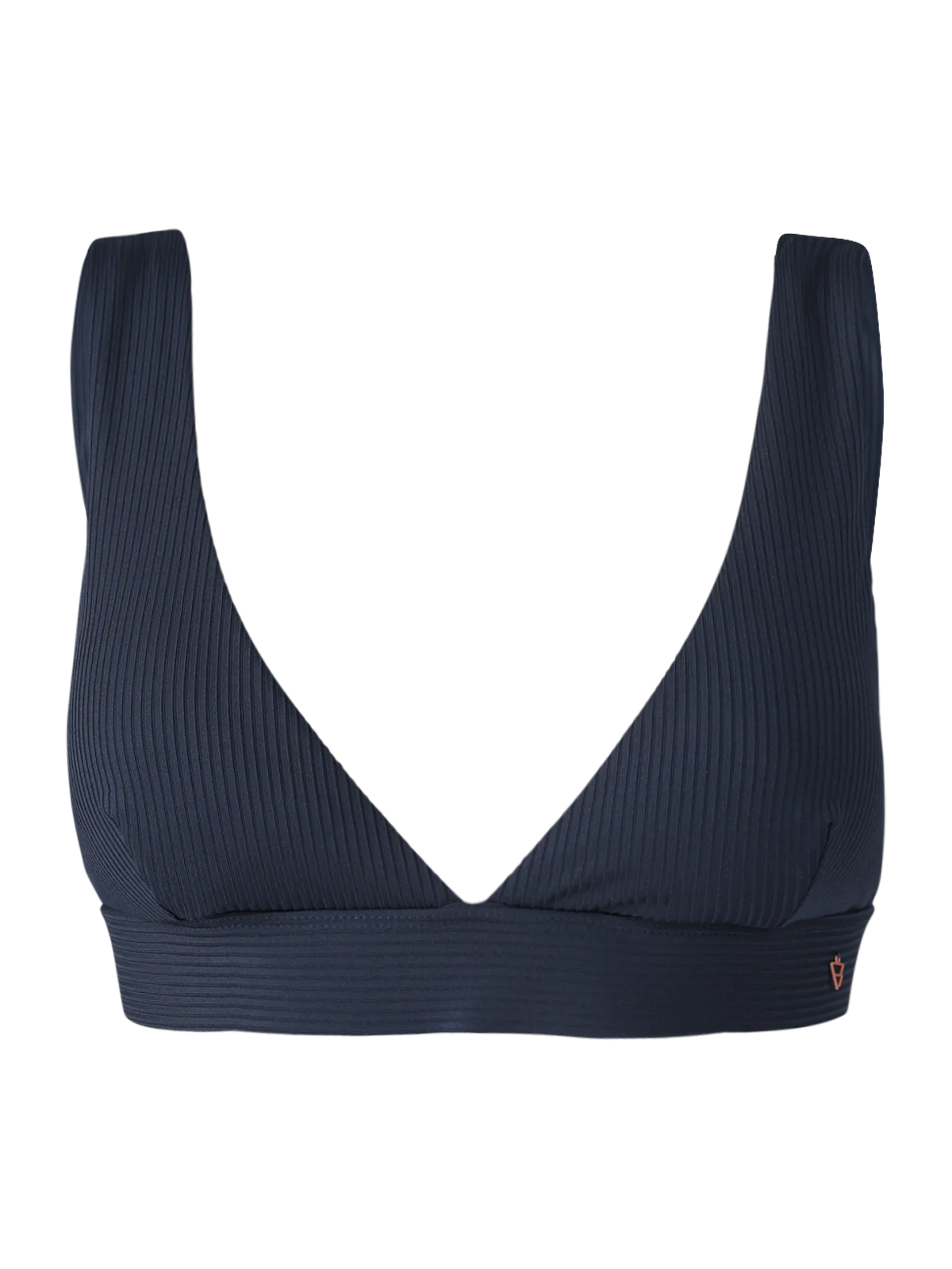 Forte-Rib Women Bikini Bralette Top | Indigo Blue - Image 7