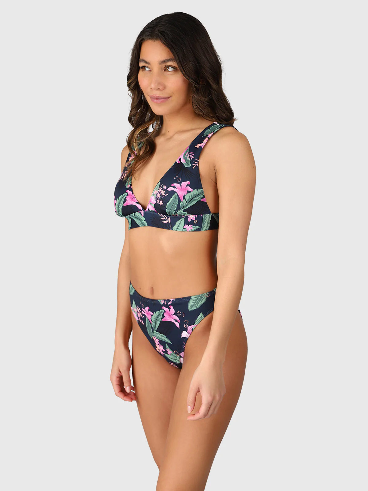 Forte-Tropicana Women Bralette Bikini Top | Indigo Blue - Image 5