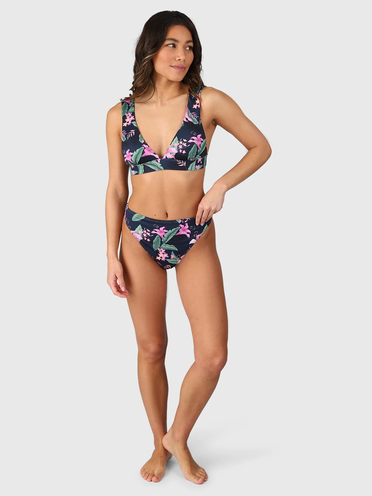 Forte-Tropicana Women Bralette Bikini Top | Indigo Blue - Image 6