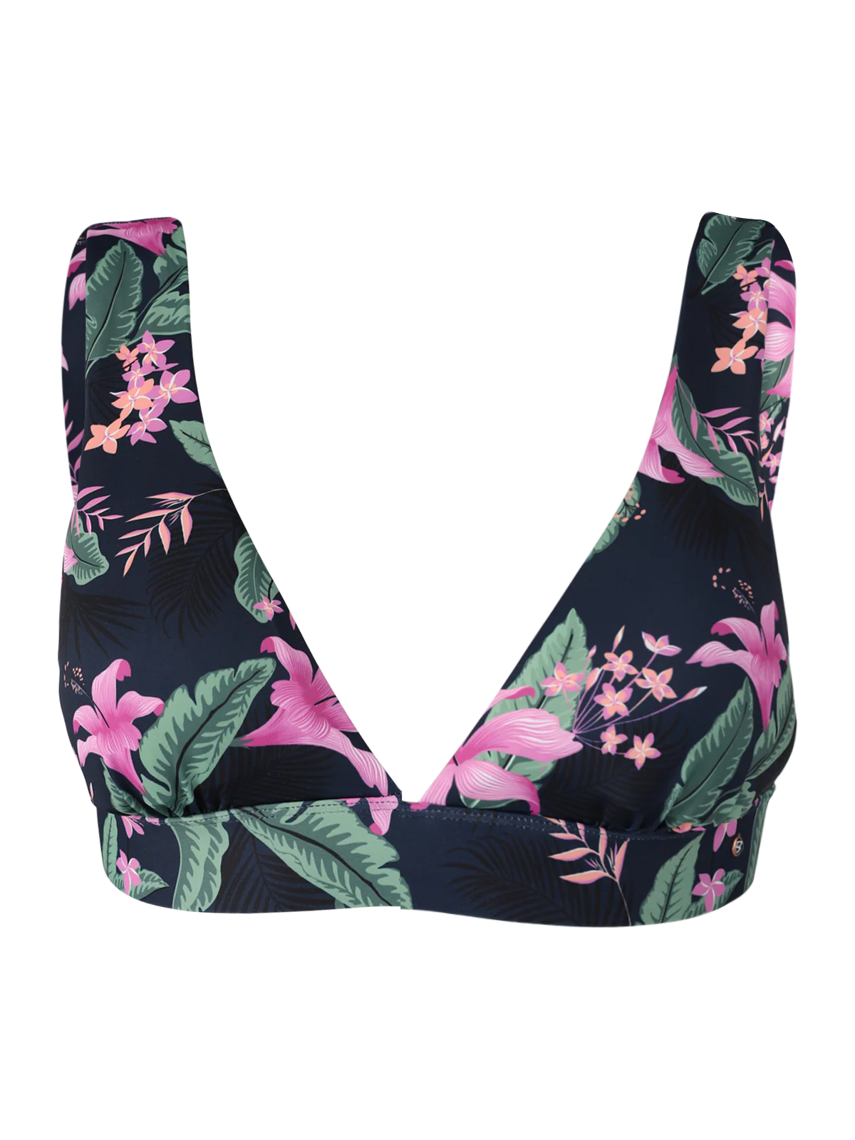 Forte-Tropicana Women Bralette Bikini Top | Indigo Blue - Image 7