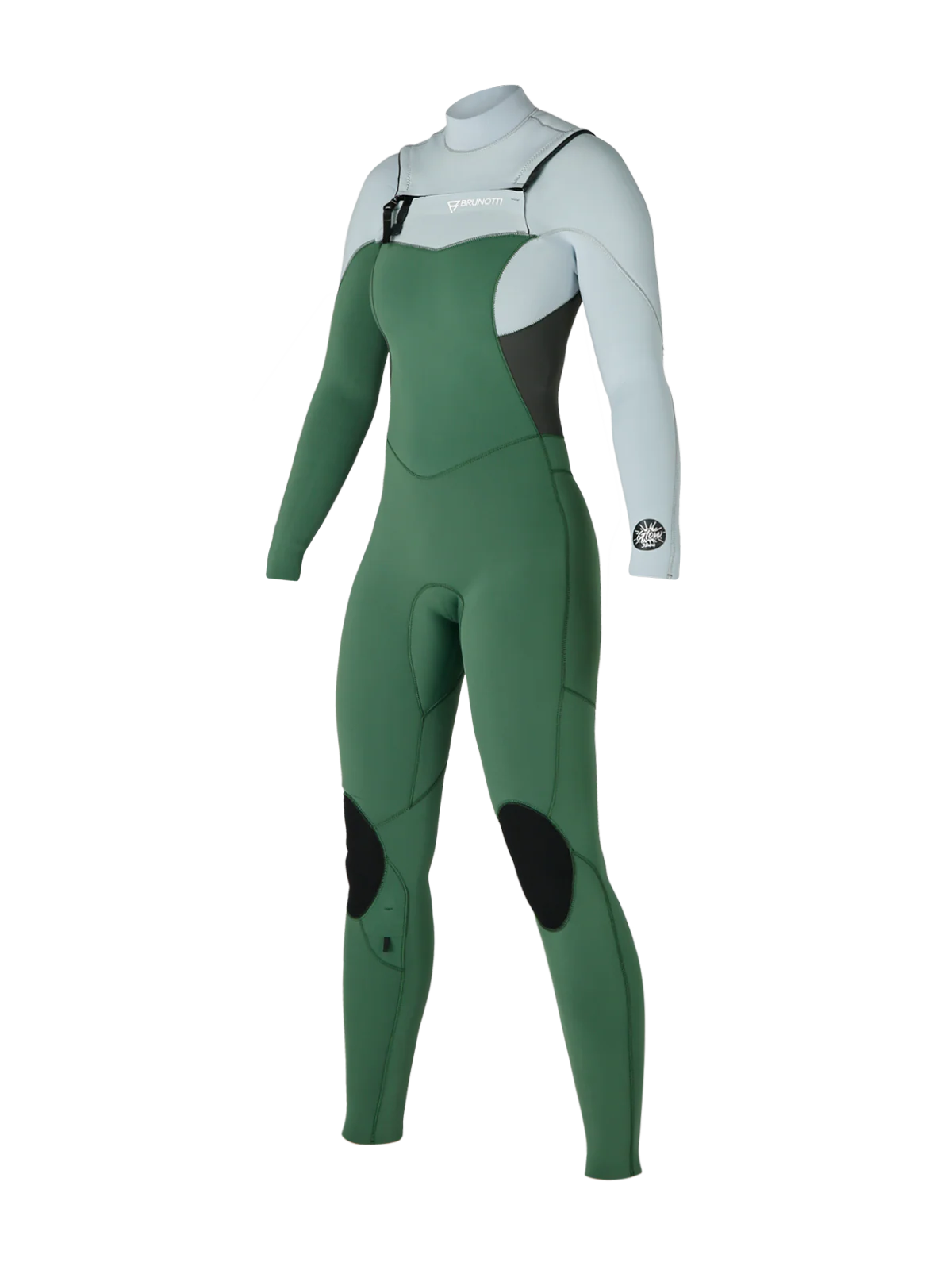 Glow-Fullsuit-3/2mm Women Wetsuit | Green - Image 4