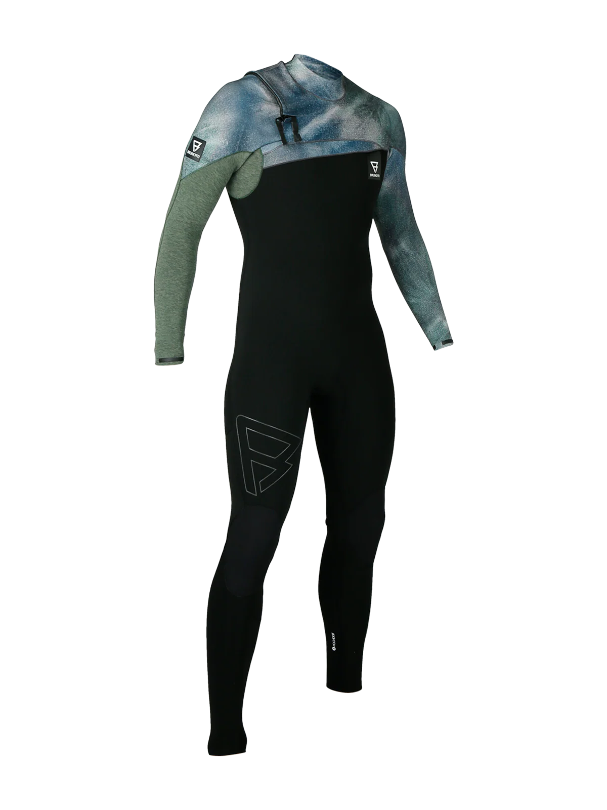 Gravity Fullsuit 3/2 mm Men Wetsuit | Green - Image 4