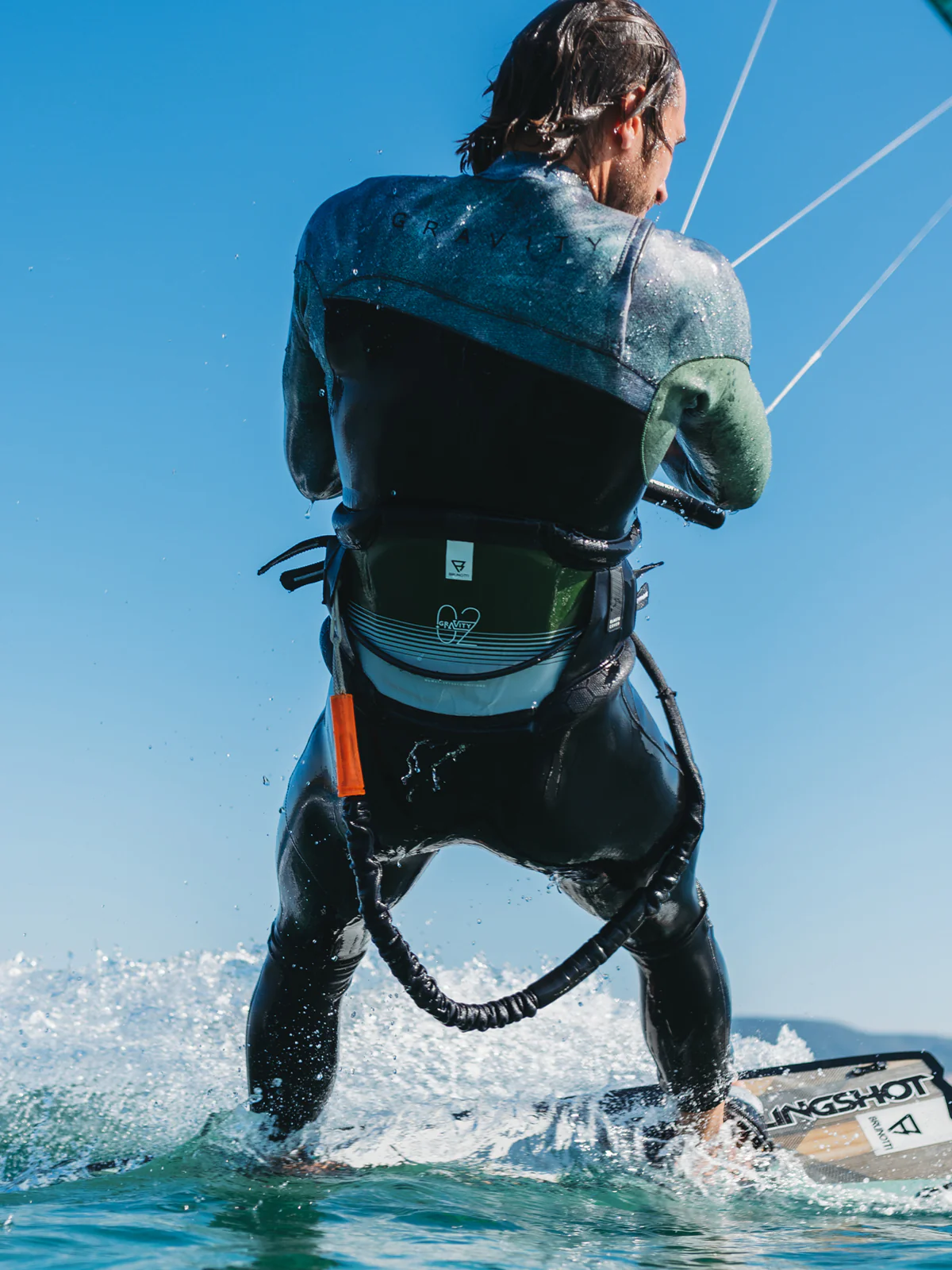 Gravity Fullsuit 3/2 mm Men Wetsuit | Green - Image 5