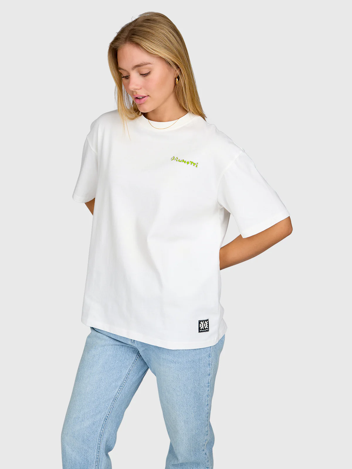 High-95-Print Women T-shirt | Snow - Image 4