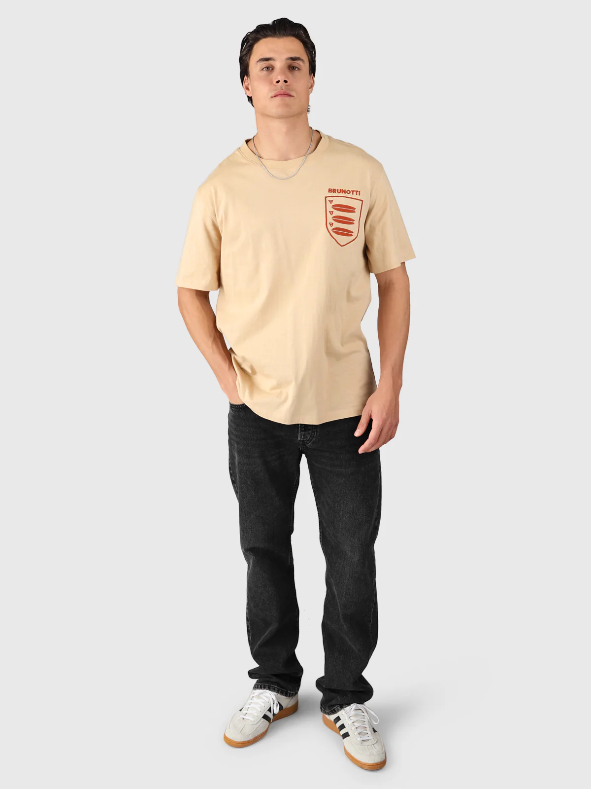 Homeseries-Scheveningen Men T-shirt | Ginger - Image 6